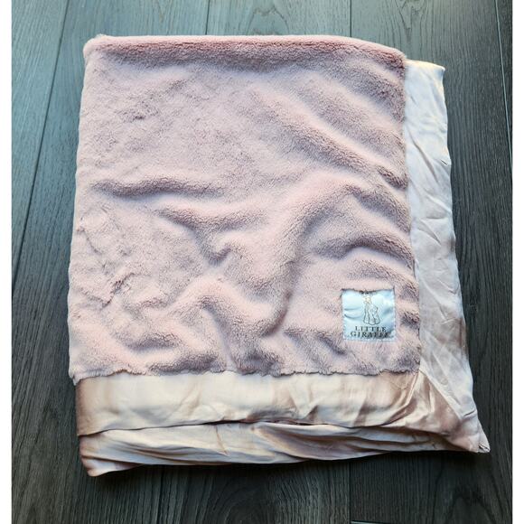 Little Giraffe Luxe Baby Blanket, dusty pink *SO Soft!